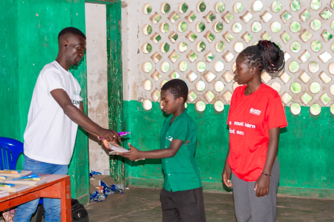 Materials distribution in classroom setting