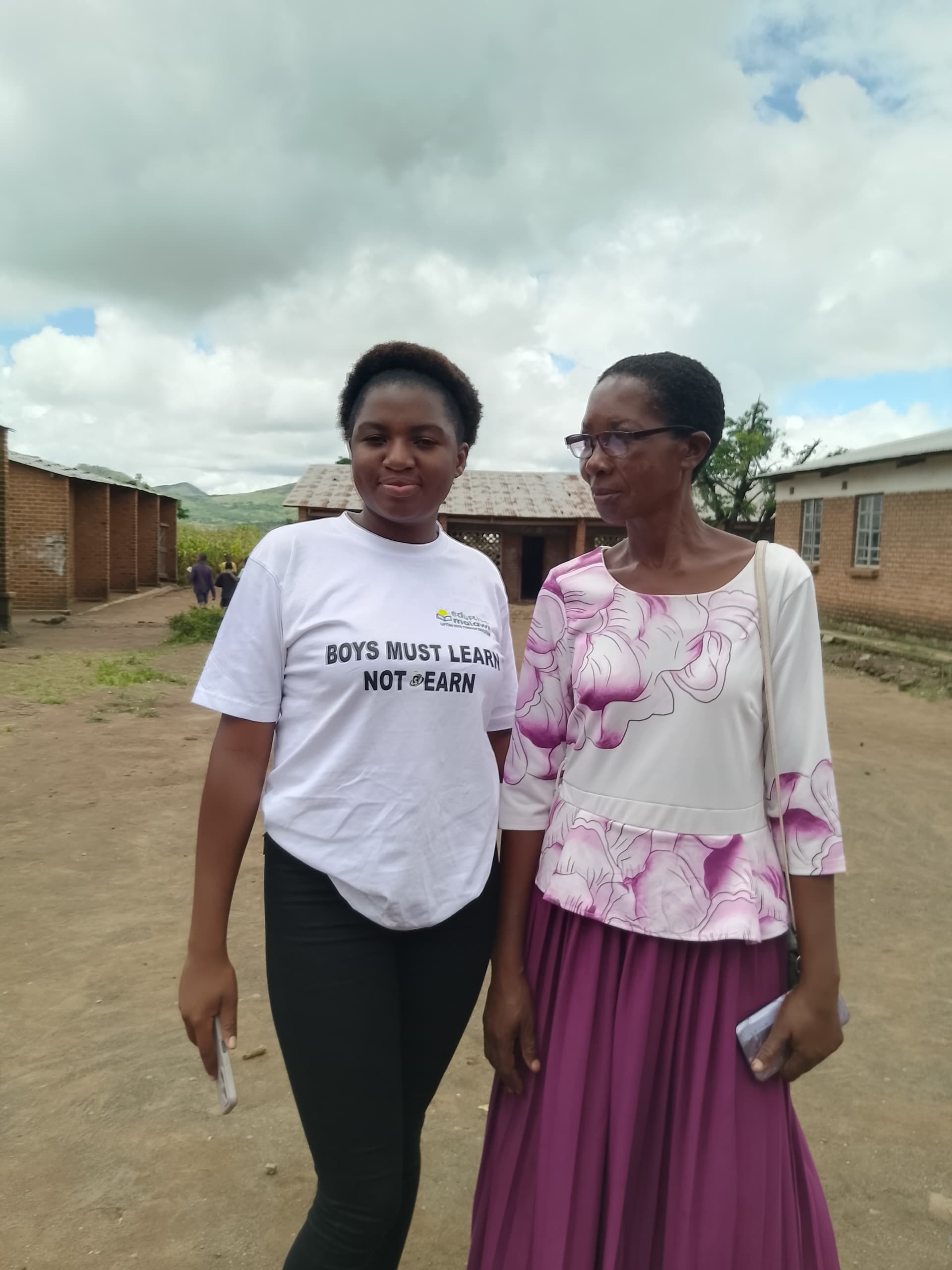 EduRise team members during community outreach